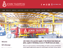 Tablet Screenshot of johntainton.co.uk